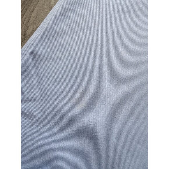 Lands End Womens Light Blue Chino Pants Size 12 Cotton Blend Casual Straight-Leg - Picture 5 of 6